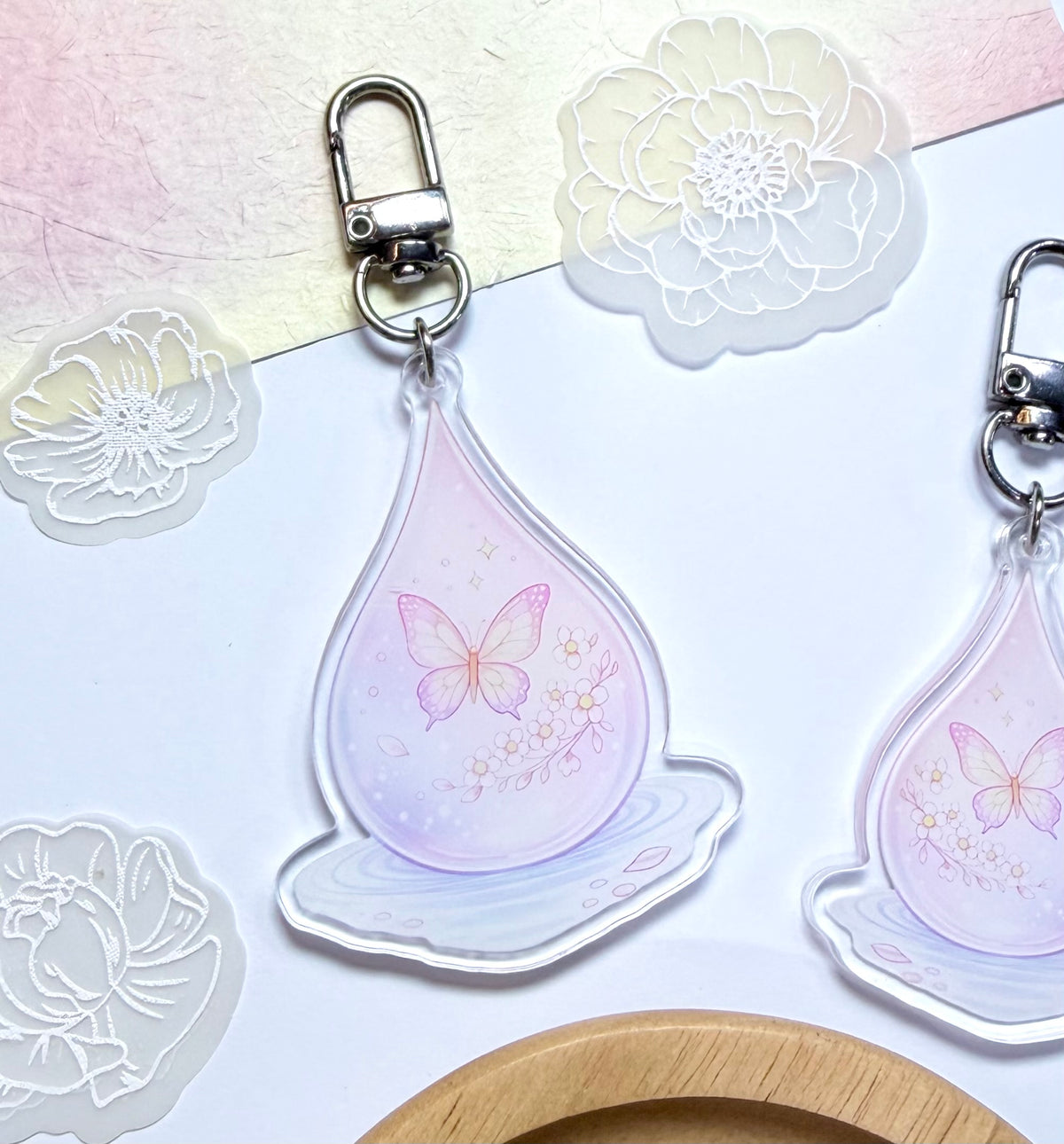 HYYH Water Droplet Keychain